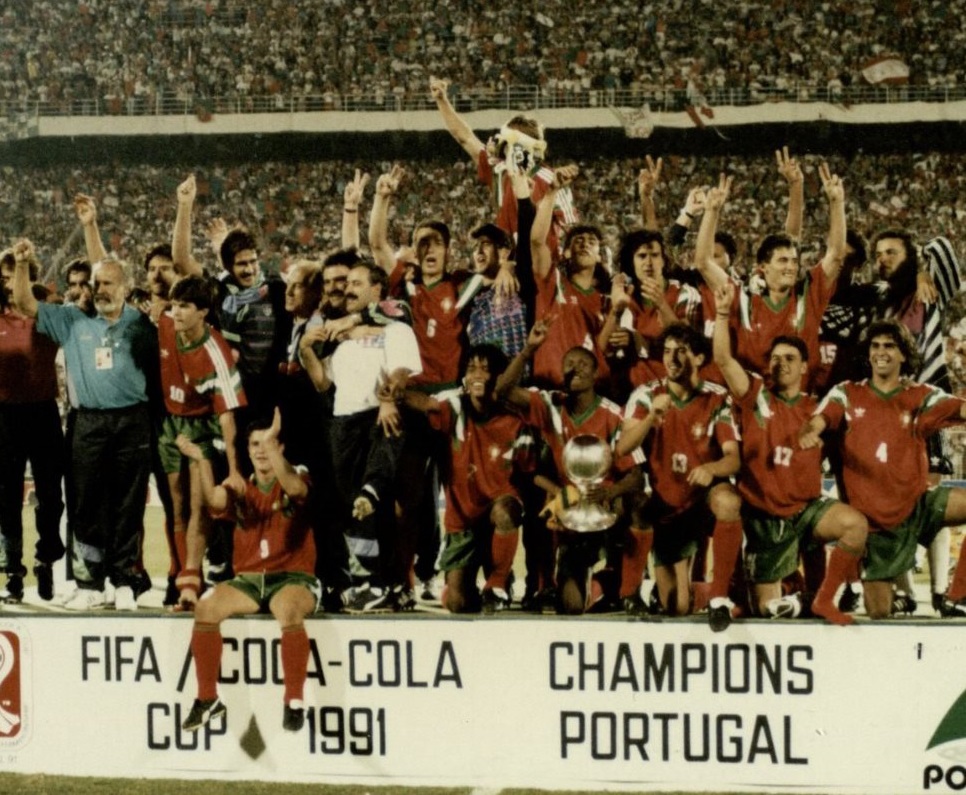 Há 30 anos: Portugal sagrou-se Bi-Campeão Mundial de Sub-20 – Conversas  Redondas